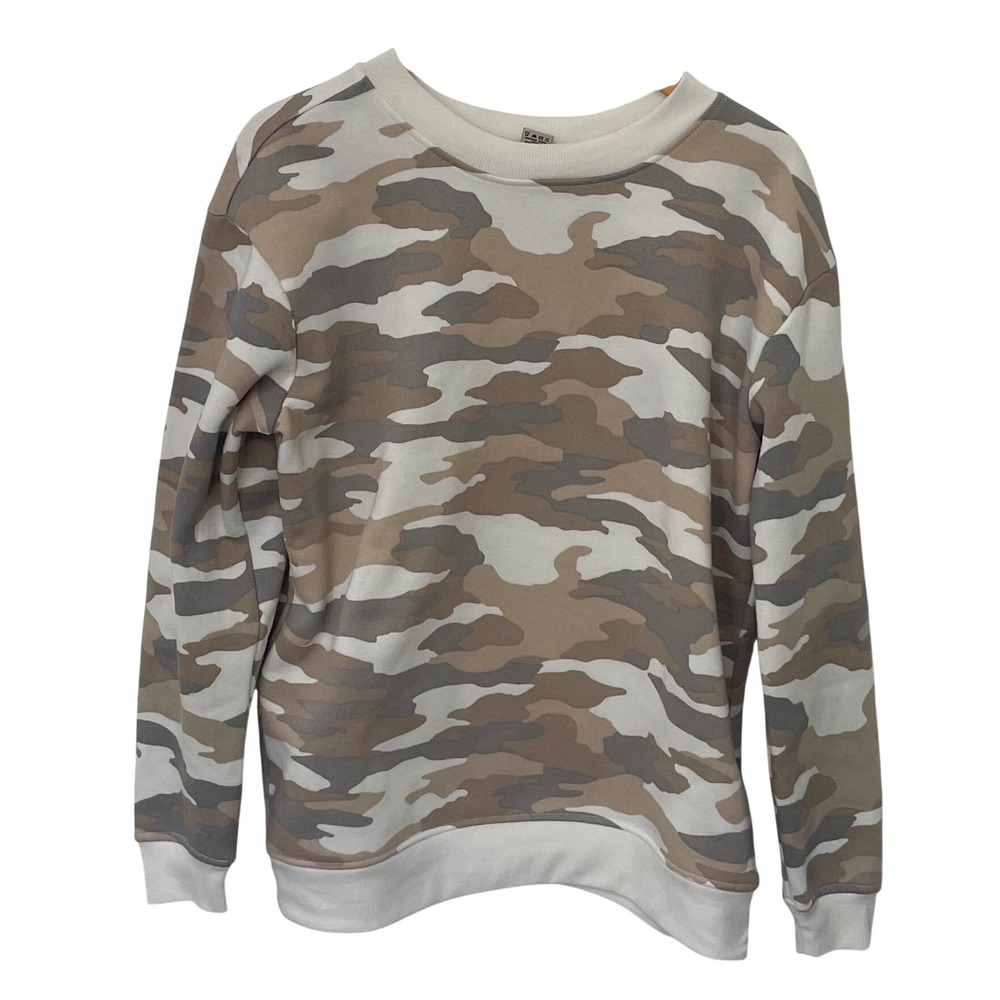 Cameo‎ Print Sweatshirt Crewneck Pullover Casual Comfy Everyday Top Size M - Picture 3 of 7